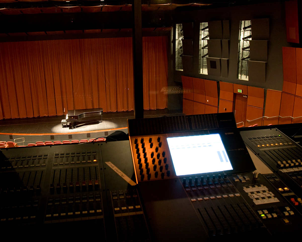 Sound Room in the Bankhead Theater