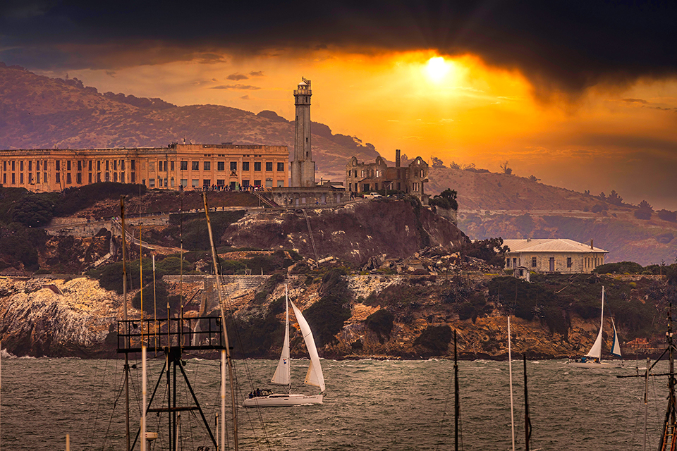 Alcatraz Sunset