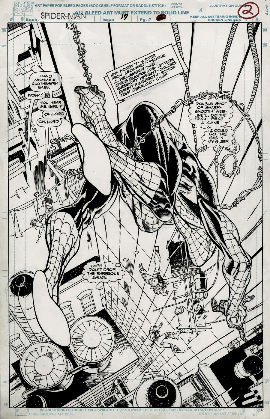 Spider Man on loan from Doug Horner