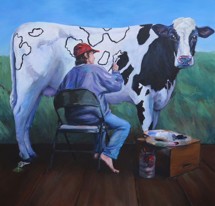 How to paint a Cow by Glenyse Henschel