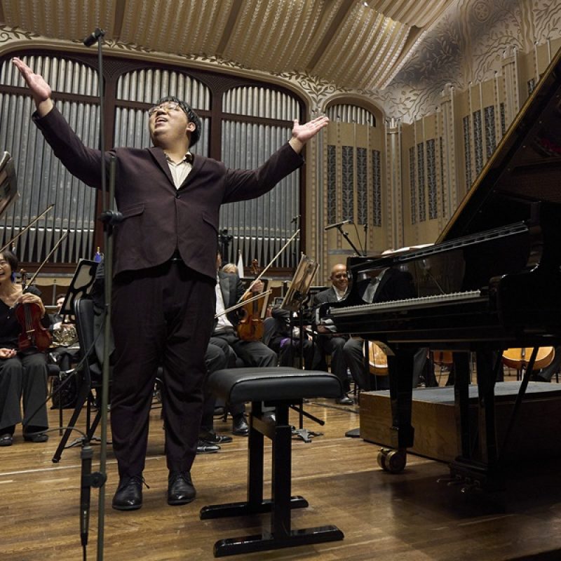 Cleveland International Piano Competition 
Final Concerto Round
The Cleveland Orchestra
Ruth Reinhardt, conductor

Giuseppe Guarrera
RACHMANINOFF - Concerto No. 2 in C Minor

Zijian Wei
RACHMANINOFF - Concerto No. 3 in D Minor

Photo By Roger Mastroianni