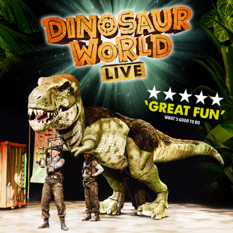 Dinosaur World Live - 600x600