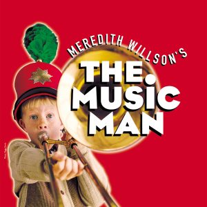 Meredith Willson's The Music Man - This Logo is used for TVTC graphis for this musical for July.
