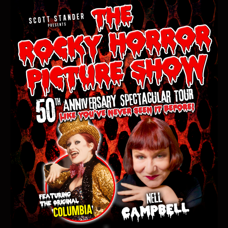 Rocky Horror 600x600 with Nell Campbell